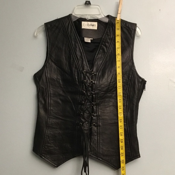 Cedars leather vest - Picture 9 of 11